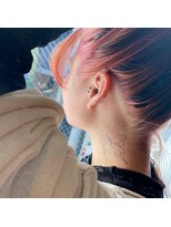 クロト(Clotho)&nbsp;インナーカラー/イヤリングカラーダブルカラーブリーチ白髪染め