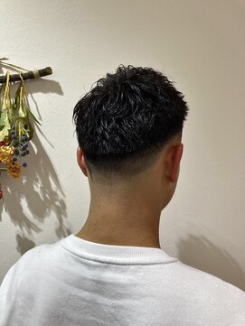 ヘアーサロン フーガ せんげん台店(HAIR SALON fuuga) 前上がりモヒカンショート フェードスタイル