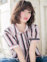 モッズ ヘア 福岡姪浜店(mod's hair)&nbsp;mod's姪浜/ダークグレージュカラーリラクシーふんわりカールg