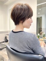 グラフ 蔵前(GRAFF) ニュアンスカラー/ひし形ショート/大人可愛いショートボブ