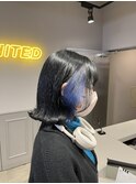 インナーカラー/ブルーラベンダー