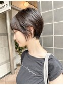【HOSSY】くびれショート_丸みショート☆大人ショート