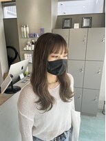 エイト 沖縄豊崎店(EIGHT toyosaki)&nbsp;【EIGHT豊崎】お客様スタイル_透明感ベージュ