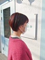 ヘアーリビングリコ 新潟笹口店(hair living Liko) 秋冬オススメ!明るめ葡萄色。