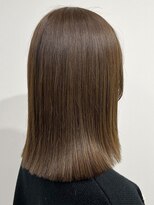 オリンテ バイ レシッド 表参道(orente by rcid)&nbsp;髪質改善大人ボブ×パツンとロブ外ハネボブ/姫カット/グレージュ