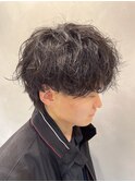 ☆お客様style☆かりあげなし　無造作ラフメンズマッシュ