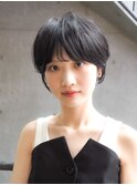 ひし形/レイヤーショート20代30代40代
