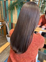 ファルファラ(farfara)&nbsp;【farfara】髪質改善ストレート(問屋町テラス)永尾明日香