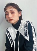 ニュアンスボブ×シースルーショートバング