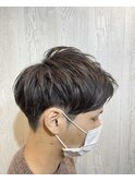 束感が作りやすい刈り上げショートマッシュ♪【葛西】