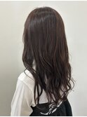 大人のピンクブラウン