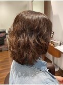 ふんわりパーマ