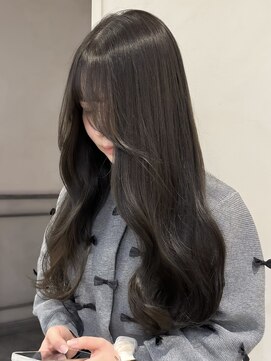 ザックラフィネ(ZACC raffine) オリーブグレージュ/ワンカラー/レイヤーカット