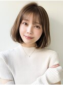 ハイライトカラー艶感モテ髪20代30代40代◎似合わせカット