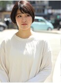 イメチェンスタイル/フルバング/似合わせカット/東銀座