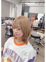 ルアン 上通り(ruen) ruen/松本皐希/ケアブリーチ/髪質改善/チェリーピンク