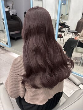 プリアバイポプルス 渋谷(pria by popls) ブリーチなしダブルカラー/20代/髪質改善/韓国/渋谷