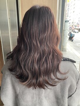 アヴァンス 天王寺店(AVANCE.) 艶カラー×ピンクブラウン