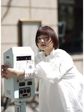 スレイ(SLAY) 顔周りレイヤー×ボブ