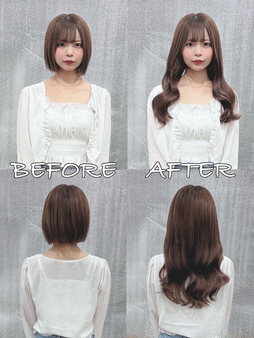 レミー100%最高級人毛/ロング】シールエクステ80枚：L266636212