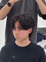 センス 渋谷 宇田川交番前(SENSE) 韓国メンズヘア/カルマパーマ/ニュアンスパーマ*渋谷/MEN'S/眉毛