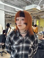 ラヴィズム(LUVISM)&nbsp;顔周りレイヤー/ダブルカラー/髪質改善ケアブリーチ万代新潟駅◆