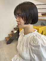 ソルト 舞鶴店(Salt)&nbsp;ショートボブ/コンパクトボブ/黒髪ボブ/黒髪ショート/うなじケア