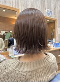 艶ブラウンタッセルボブ