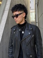 ビンゴ(BINGO)&nbsp;海外風マレットヘアピンパーマフェード