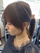 ロマンヤカタ ファース(ROMAN YAKATA fars)&nbsp;結んでも超可愛い顔周りカット　上窪4/29