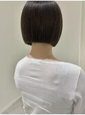 切りっぱなしボブ