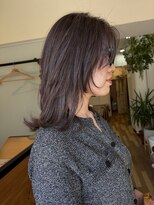 リョク ヘア ネイルアンドアイラッシュ(RYOKU Hair,Nail&Eyelash) フェイスレイヤー×ミディアム