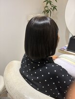 ビーエフサロン(BxF SALON)&nbsp;乾かすだけで極上艶♪おさまり抜群の美髪ストレートボブ