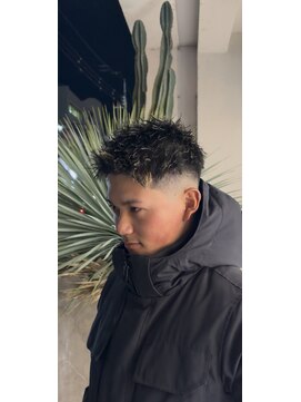 タイドヘア 茨木店(TIDE HAIR) ジェット　ツイスト　スキンフェード　メッシュ