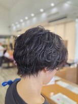 アン アオヤマ(Ann AOYAMA) ハンサムショート/パーマヘア