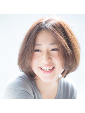 美容室せき 大人ふんわりボブスタイル