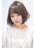 大人可愛い小顔ボブ