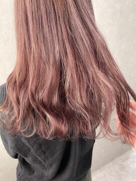 ジーナ 札幌(Zina) 【Zina SAPPORO】ピンクベージュ・ダブルカラー