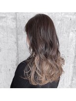 メーヴェ(Mowen) 南堀江 ケアブリーチxグレージュxアディクシーx春夏トレンド