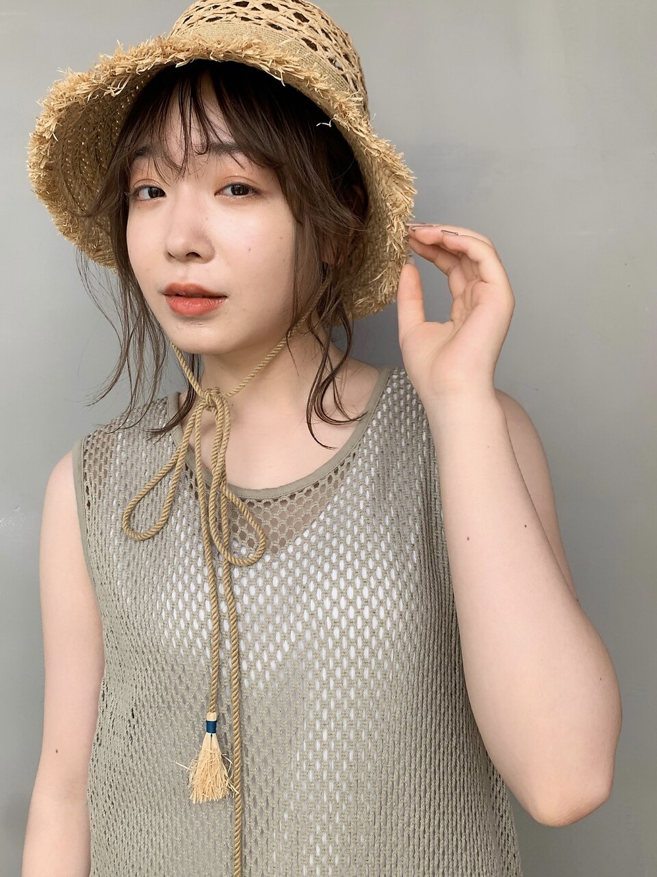 帽子 レディース 優雅リボン 麦わら帽子 麦わら|帽子 レディース