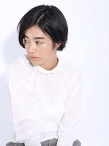 デイジー インデックスヘア 大島店(DAISY index hair)&nbsp;大人可愛い20代30代40代黒髪前下がりひし形小顔ボブ丸みショート