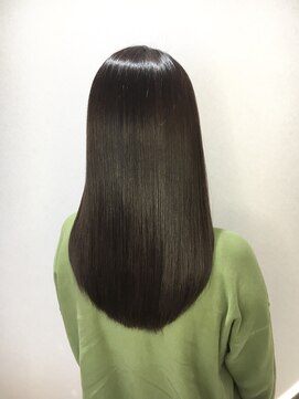 ジーナ 船橋(Zina) 艶髪ロング × 髪質改善ストレート☆