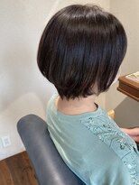 エルサフィロ ヒゴバシ(el zafiro)&nbsp;【エルサフィロ　肥後橋】お客様スタイル　ショートボブ