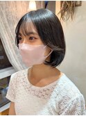 韓国風ダンバルモリボブ