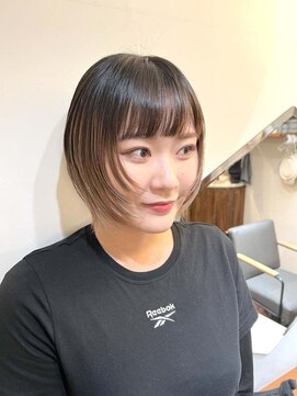 ヨナサン(Yona Saint) バンドルカラー/オレンジグレージュ