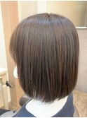 内巻きボブ/髪質改善/福原遼華