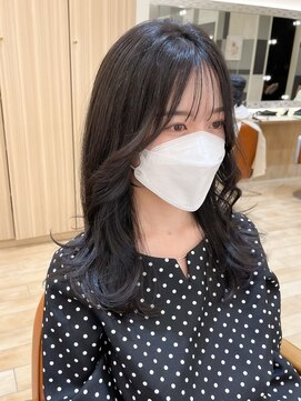 オリーブスバイネオリーブ(Olive's by neolive) ＊レイヤーカット＊(くびれヘア/顔周りカット/根元パーマ)