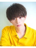 ツーブロックナチュラルマッシュ