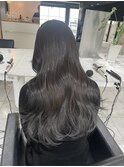 ハイライトカラーマチルダボブインナーグレージュ前髪
