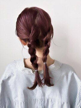 ディッセンバー 神宮前(December) グレーベージュベージュ前髪パーマ/U24/ケアブリーチ/渋谷